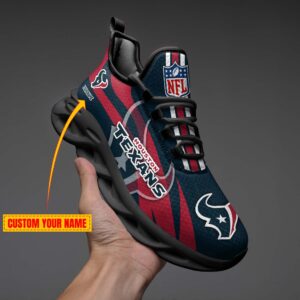 Houston Texans Personalized Max Soul Shoes