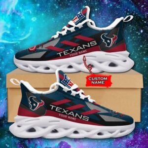 Houston Texans Personalized NFL Max Soul Sneaker Ver 1