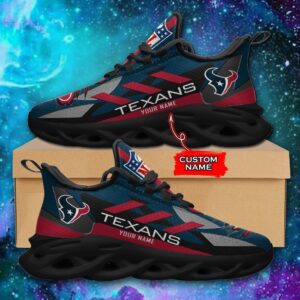 Houston Texans Personalized NFL Max Soul Sneaker Ver 1