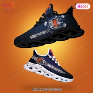 Illinois Fighting Illini Max Soul Shoes for NCAA Fans