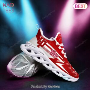 Indiana Hoosiers NCAA White Mix Red Max Soul Shoes