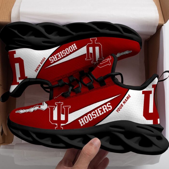 Indiana Hoosiers Personalized Luxury NCAA Max Soul Shoes