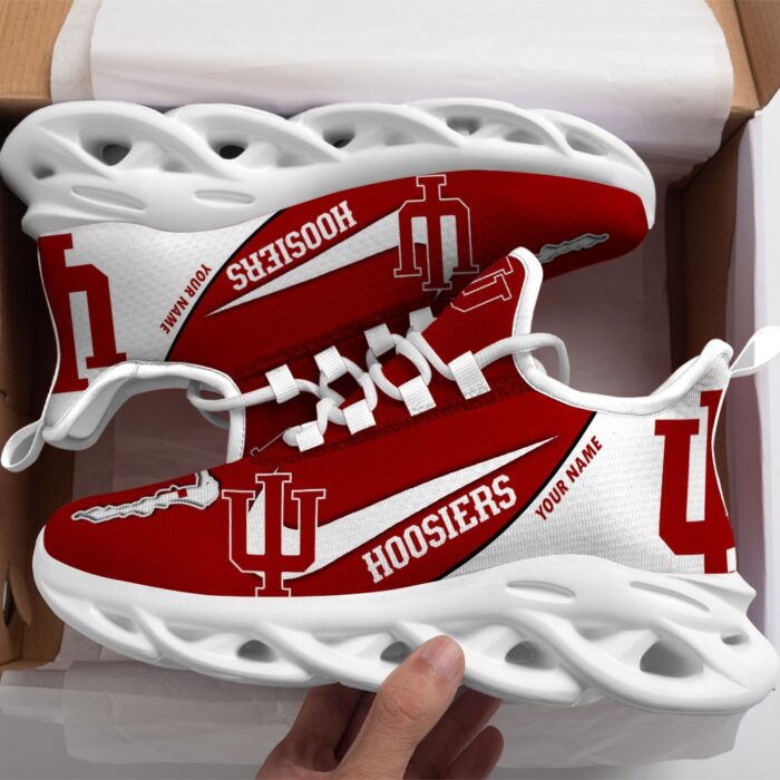 Indiana Hoosiers Personalized Luxury NCAA Max Soul Shoes