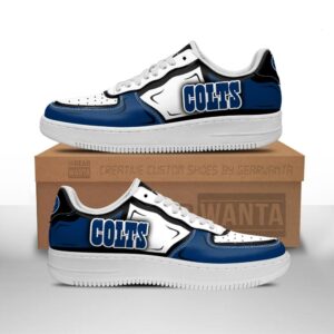 Indianapolis Colts Air Sneakers Custom NAF Shoes For Fan