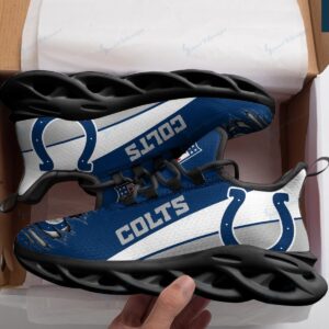 Indianapolis Colts Black Max Soul Shoes