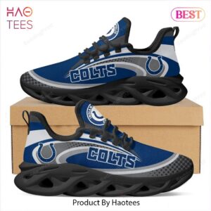 Indianapolis Colts NFL Grey Mix Blue Max Soul Shoes