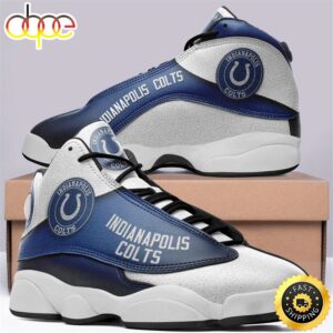 Indianapolis Colts NFL Ver 2 Air Jordan 13 Sneaker