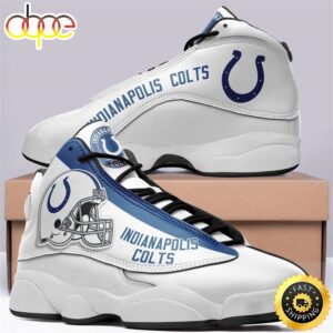 Indianapolis Colts NFL Ver 7 Air Jordan 13 Sneaker