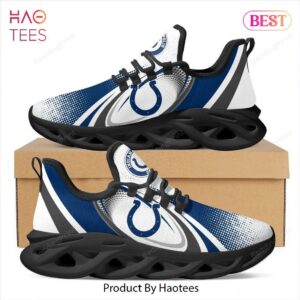 Indianapolis Colts NFL White Mix Blue Max Soul Shoes Fan Gift
