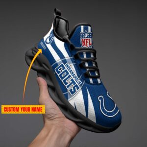 Indianapolis Colts Personalized Max Soul Shoes