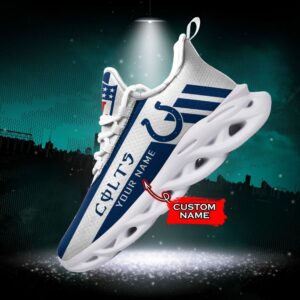 Indianapolis Colts Personalized NFL Max Soul Sneaker