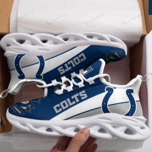 Indianapolis Colts White Max Soul Shoes
