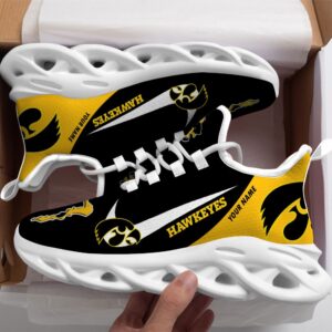 Iowa Hawkeyes Personalized Luxury NCAA Max Soul Shoes