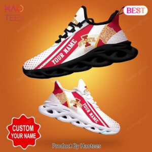 Iowa State Cyclones NCAA White Mix Red Max Soul Shoes