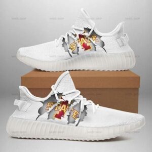 Iowa State Cyclones Ripped Running Shoes Yeezy 3D Designer Shoes Limited Shoes For Men And Women Beautiful And Quality Custom Shoes