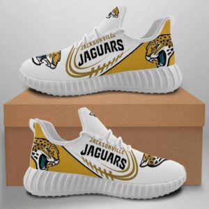 Jacksonville Jaguars Football Team Custom Yeezy Sport Teams Yeezy Boost Custom Shoes Gift 6