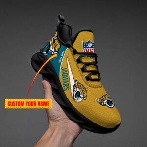 Jacksonville Jaguars Personalized Luxury NFL Max Soul Shoes 281122
