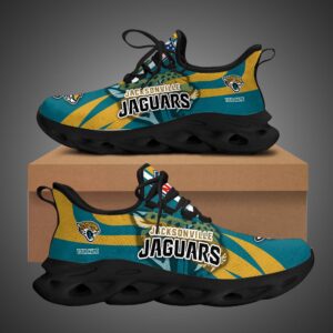 Jacksonville Jaguars Personalized Max Soul Shoes