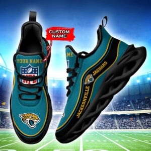 Jacksonville Jaguars Personalized Max Soul Shoes 32 SPA0901030