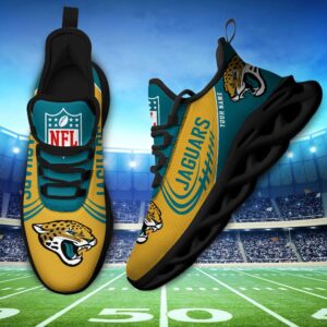 Jacksonville Jaguars Personalized Max Soul Shoes Fan Gift