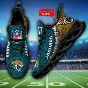 Jacksonville Jaguars Personalized Max Soul Shoes for Fan