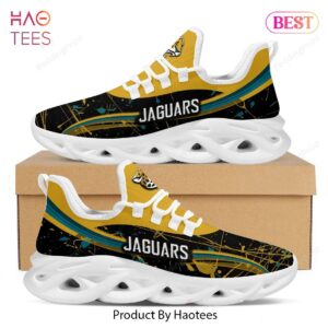 Jacksonville Jaguars Splash Colors Design Max Soul Shoes