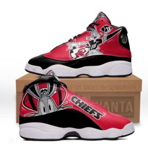 Kansas City Chiefs J13 Sneakers Custom Shoes
