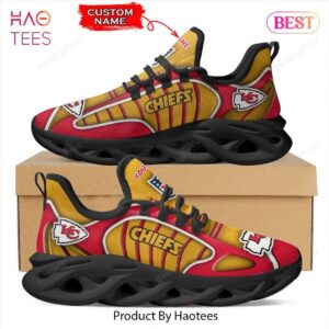Kansas City Chiefs NFL Custom Name Max Soul Shoes