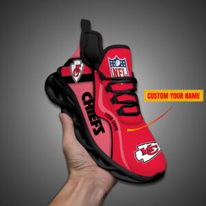 Kansas City Chiefs NFL Customized Unique Max Soul Shoes