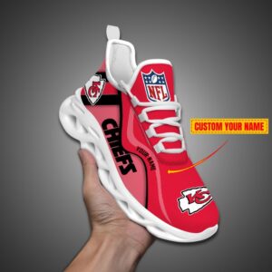 Kansas City Chiefs NFL Customized Unique Max Soul Shoes