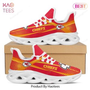 Kansas City Chiefs NFL Football Team Red Mix Gold Max Soul Shoes
