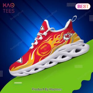 Kansas City Chiefs NFL Gold Mix Red Max Soul Shoes Fan Gift