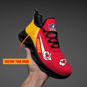 Kansas City Chiefs Personalized Luxury NFL Max Soul Shoes 281122