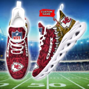 Kansas City Chiefs Personalized Max Soul Shoes for Fan