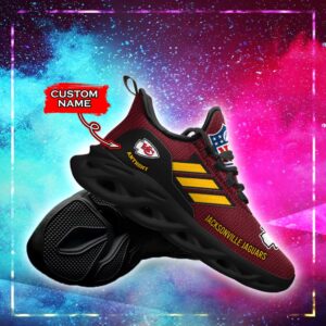 Kansas City Chiefs Personalized NFL Max Soul Sneaker for Fans