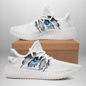 Kansas City Royals-Yeezy Sneaker Custom Shoes 1