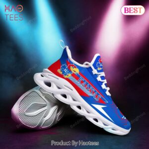 Kansas Jayhawks NCAA Blue Mix Red Max Soul Shoes for NCAA Fans