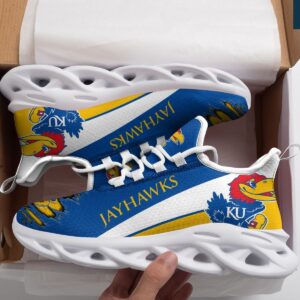 Kansas Jayhawks White Lover Shoes Max Soul