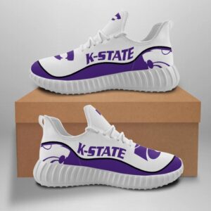 Kansas State Wildcats Unisex Sneakers New Sneakers Custom Shoes Football Yeezy Boost