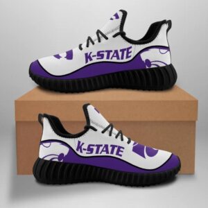 Kansas State Wildcats Unisex Sneakers New Sneakers Custom Shoes Football Yeezy Boost Yeezy Shoes