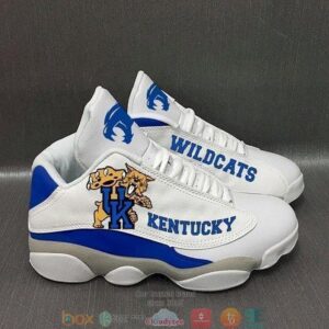Kentucky Wildcats Mens Basketball Nba Football Team Big Logo Air Jordan 13 Sneaker Shoes