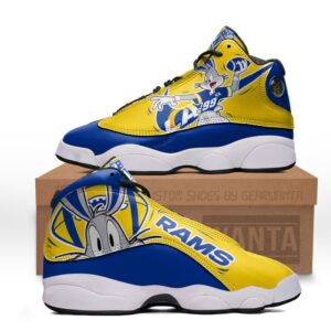 LA Rams J13 Sneakers Custom Shoes