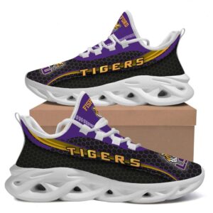 LSU Tigers Clunky NCAA Custom name Max Soul Sneaker Running Sport Shoes