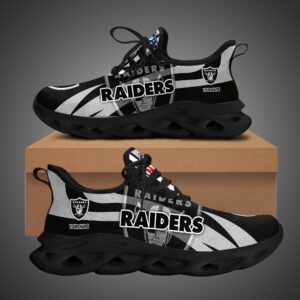 Las Vegas Raiders Personalized Max Soul Shoes