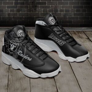Las Vegas Raiders Shoes Custom J13 Sneakers AH22103