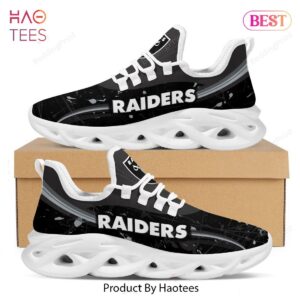 Las Vegas Raiders Splash Colors Design Max Soul Shoes