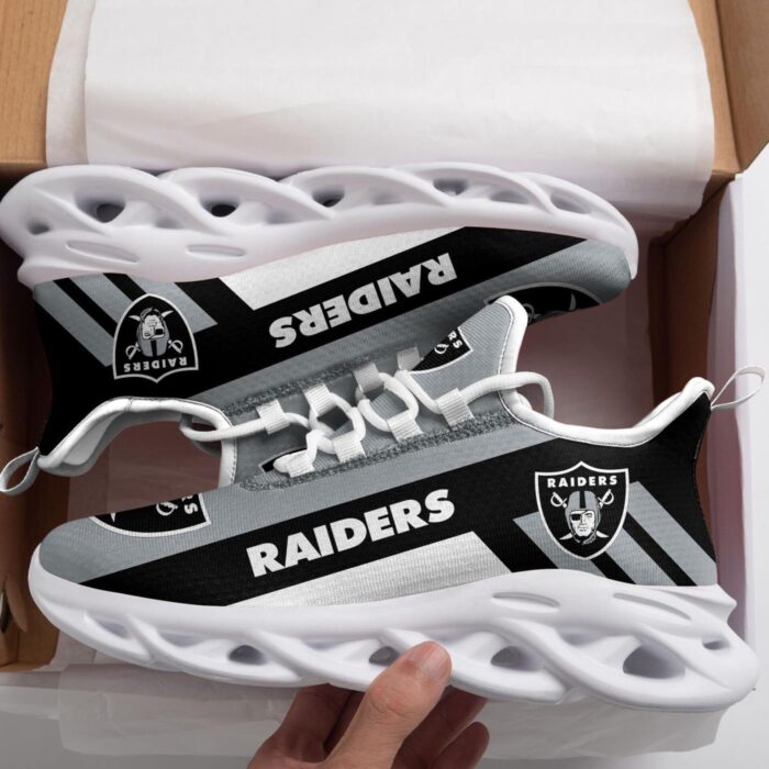 Las Vegas Raiders White Shoes Max Soul