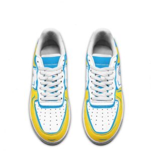 Los Angeles Chargers Air Sneakers Custom NAF Shoes For Fan