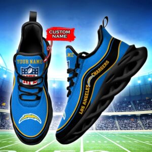 Los Angeles Chargers Personalized Max Soul Shoes 32 SPA0901036