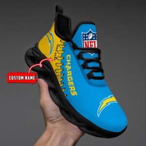 Los Angeles Chargers Personalized Max Soul Shoes 85 SP0901036